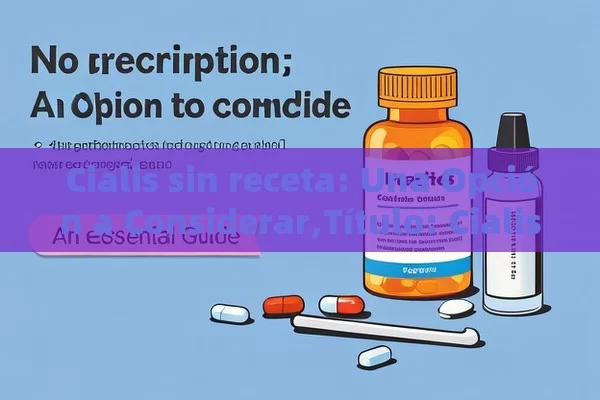 Cialis sin receta: Una Opción a Considerar, Cialis sin receta: Una guía esencial - Priligy y su Efectividad